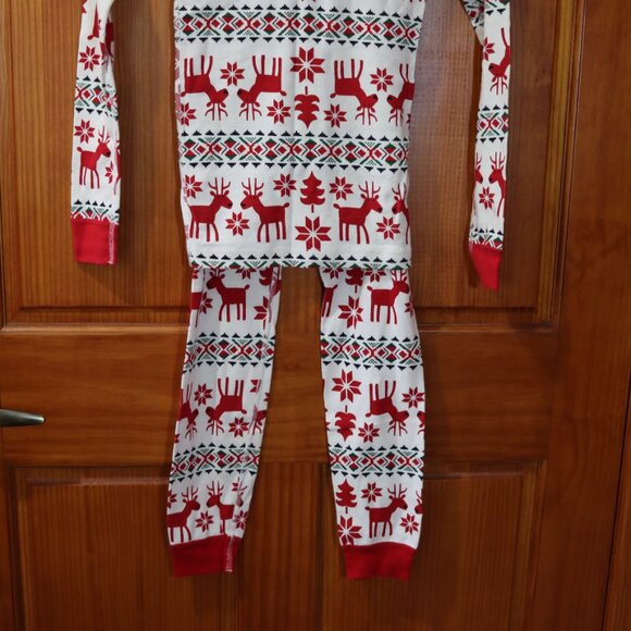 Hannah Anderson Unisex Gender Neutral Christmas Holiday 2pc Pajama Set 140/10 - Picture 11 of 12